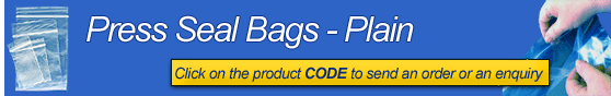 Press Seal Bags